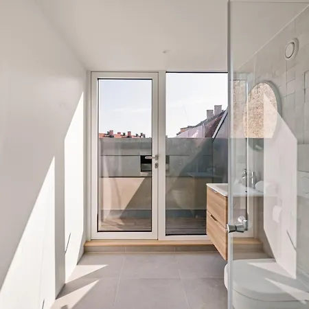 Dinbnb Gruenerlokka I Penthouse With Private Rooftop I 2-bedroom With Double Queen & 2 Bathrooms Apartamento *