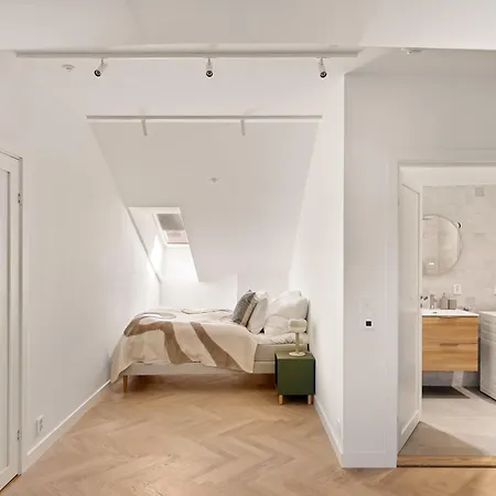 Apartamento Dinbnb Gruenerlokka I Penthouse With Private Rooftop I 2-bedroom With Double Queen & 2 Bathrooms