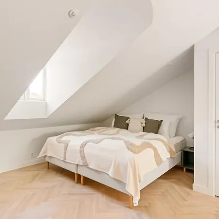 Apartamento Dinbnb Gruenerlokka I Penthouse With Private Rooftop I 2-bedroom With Double Queen & 2 Bathrooms